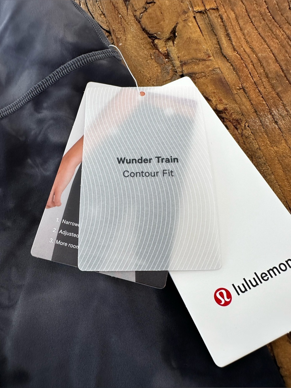lululemon athletica Black & Gray Tie-Dye Leggings - Picture 4 of 7